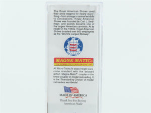 N Scale Micro-Trains MTL 46200060 Royal American Shows 20' Wagon Set 2-Pack