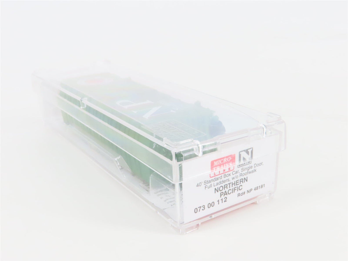 N Scale Micro-Trains MTL 07300112 NP Northern Pacific Railway 40&#39; Box Car #48181