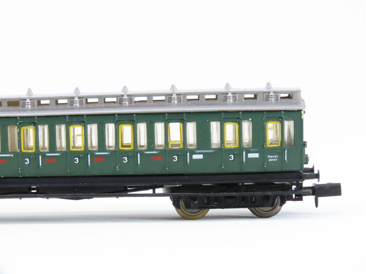 N Arnold 2931 Unlettered European 2nd/3rd Class Compartment Coach Passenger Car