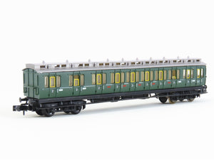 N Arnold 2931 Unlettered European 2nd/3rd Class Compartment Coach Passenger Car