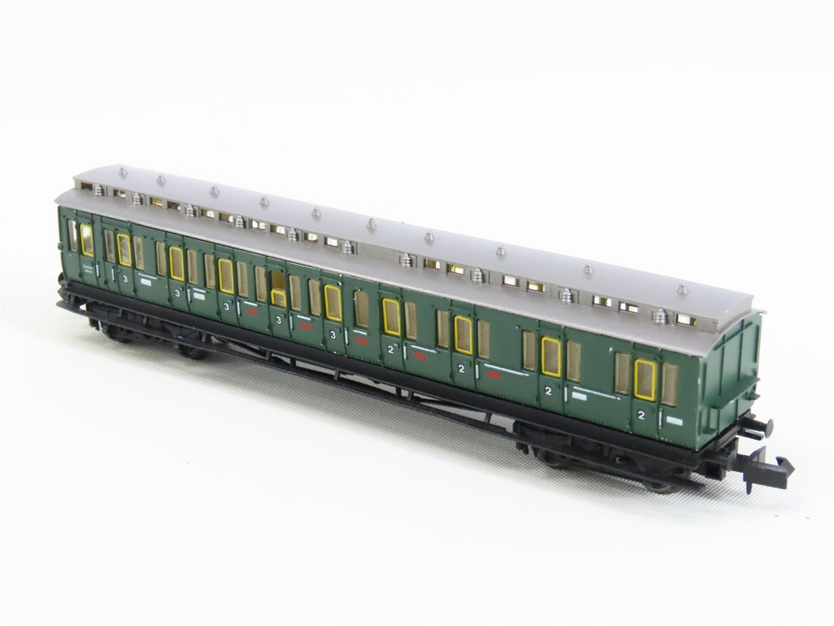 N Arnold 2931 Unlettered European 2nd/3rd Class Compartment Coach Passenger Car