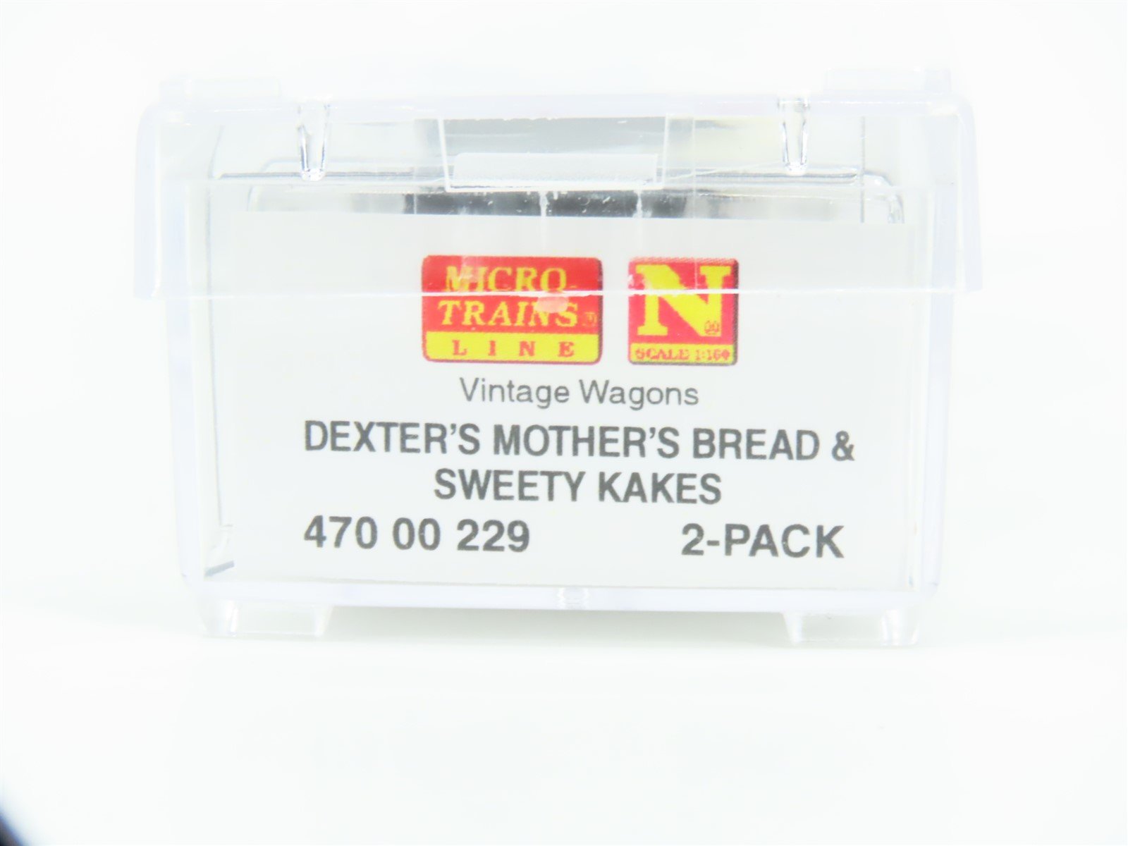 N Micro-Trains MTL 47000229 Dexter's Mother's Bread & Sweety Kakes Wagon 2-Pack