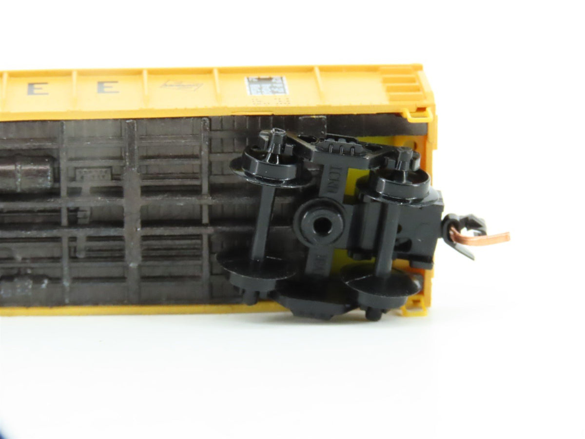 N Micro-Trains MTL 48110.1 MILW Milwaukee Road 50&#39; Gondola w/ Rock Load #81087