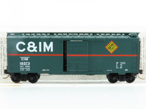 N Scale Micro-Trains MTL 20476 C&IM Chicago & Illinois Midland 40' Box Car 16073