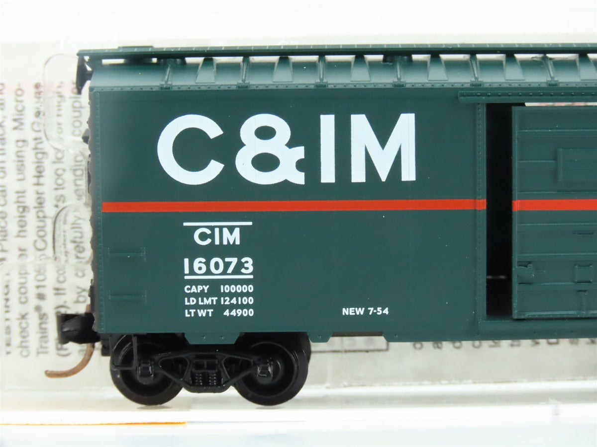 N Scale Micro-Trains MTL 20476 C&amp;IM Chicago &amp; Illinois Midland 40&#39; Box Car 16073