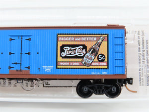 N Scale Micro-Trains MTL 47340 PCEX Pepsi-Cola 40' Wood Reefer #4702