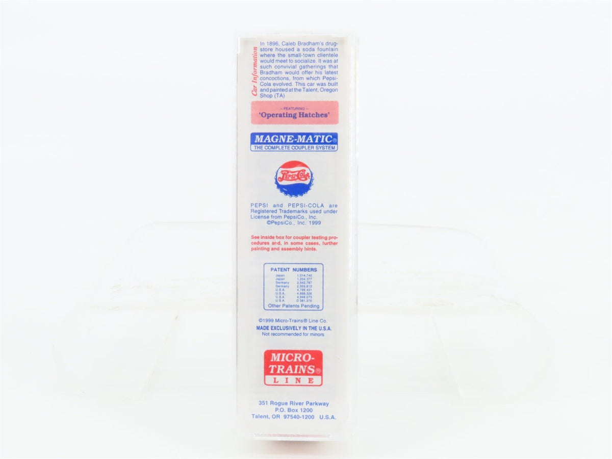 N Scale Micro-Trains MTL 47340 PCEX Pepsi-Cola 40&#39; Wood Reefer #4702
