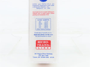 N Scale Micro-Trains MTL 47340 PCEX Pepsi-Cola 40' Wood Reefer #4702
