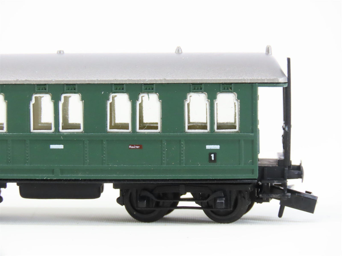 N Arnold 3055 Unlettered European 1st Class Coach Passenger Car #035 917