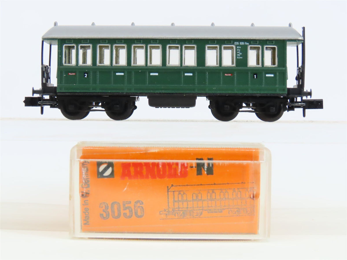 N Arnold 3056 Unlettered European 1st/2nd Class Coach Passenger Car #035 928