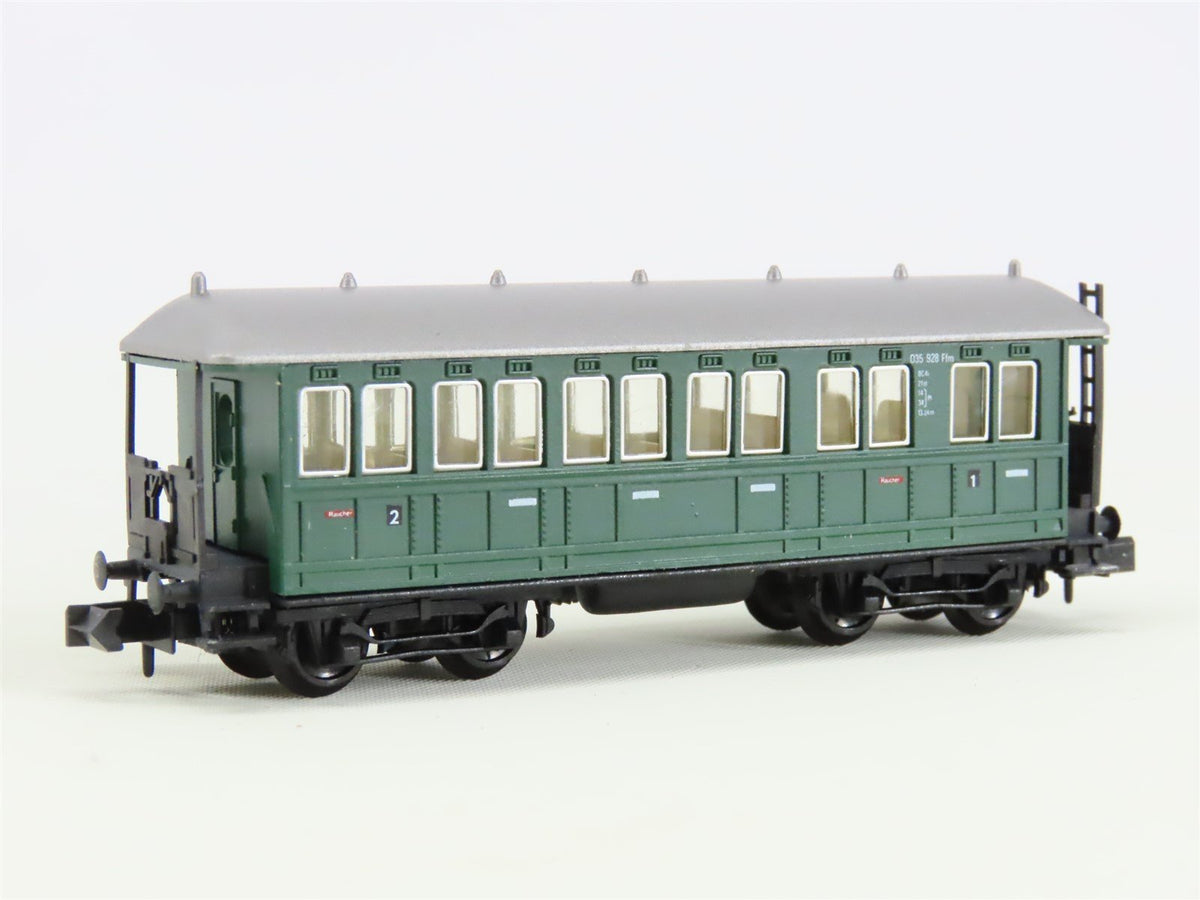 N Arnold 3056 Unlettered European 1st/2nd Class Coach Passenger Car #035 928