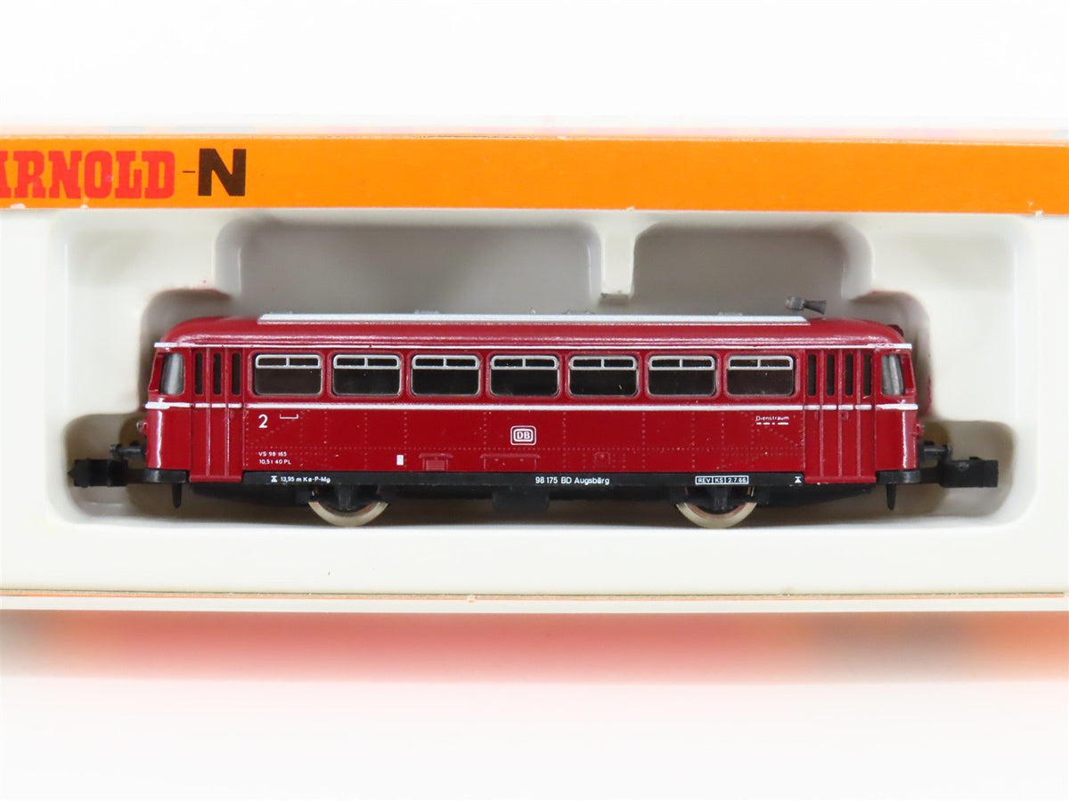 N Scale Arnold 2912 DB Railway 2nd Class Diesel Rail Bus #98-175 UNPOWERED