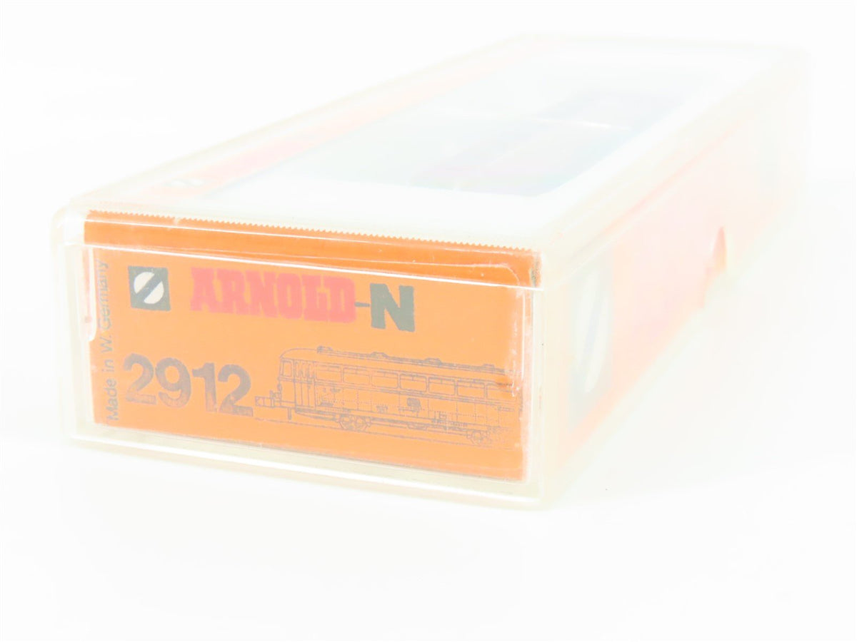 N Scale Arnold 2912 DB Railway 2nd Class Diesel Rail Bus #98-175 UNPOWERED