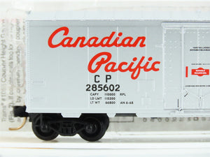 N Micro-Trains MTL 74040/2 CP Canadian Pacific 40' Plug Door Box Car #285602