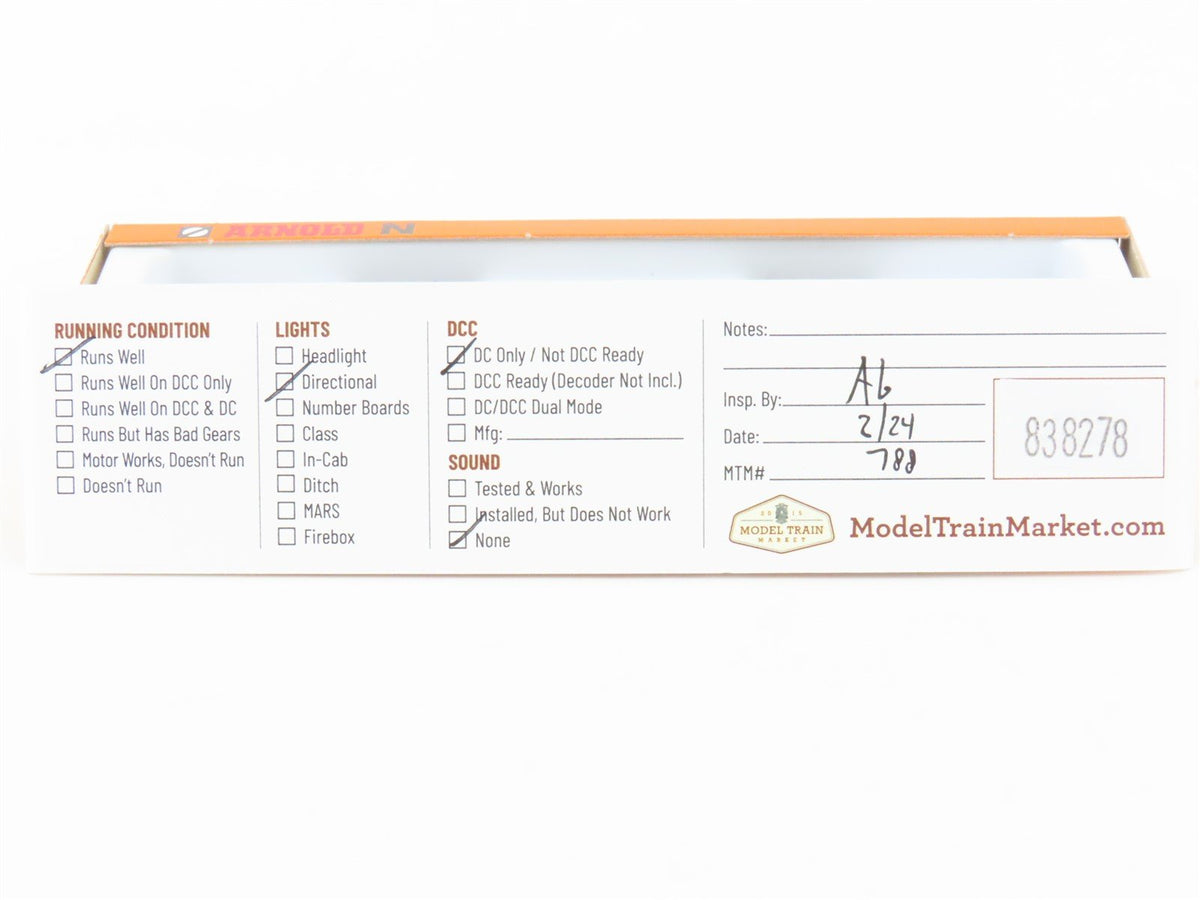 N Scale Arnold 2416 SBB CFF FFS Swiss Federal Re 4/4 Electric Loco #11253