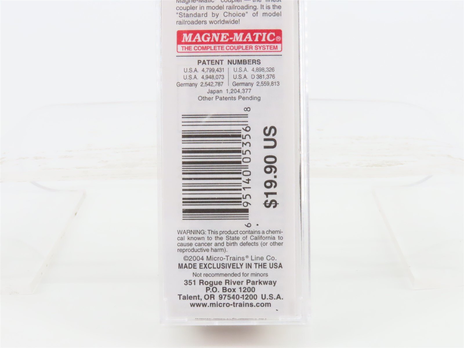 N Scale Micro-Trains MTL 49120 KPCX King Packing Co 40' Wood Reefer #205