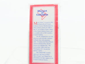 N Scale Micro-Trains MTL NSC 4-03 DC District of Columbia 40' Box Car #1800