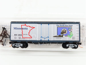 N Scale Micro-Trains MTL 21360 MN Minnesota State 40' Plug Door Box Car #1858