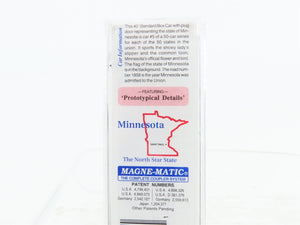 N Scale Micro-Trains MTL 21360 MN Minnesota State 40' Plug Door Box Car #1858