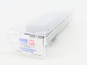 N Scale Micro-Trains MTL 21371 SD South Dakota State 40' Plug Door Box Car #1889
