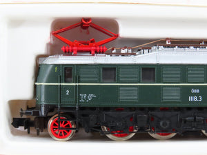 N Scale Arnold 2444 OBB Austrian Federal Electric Loco #1118.3