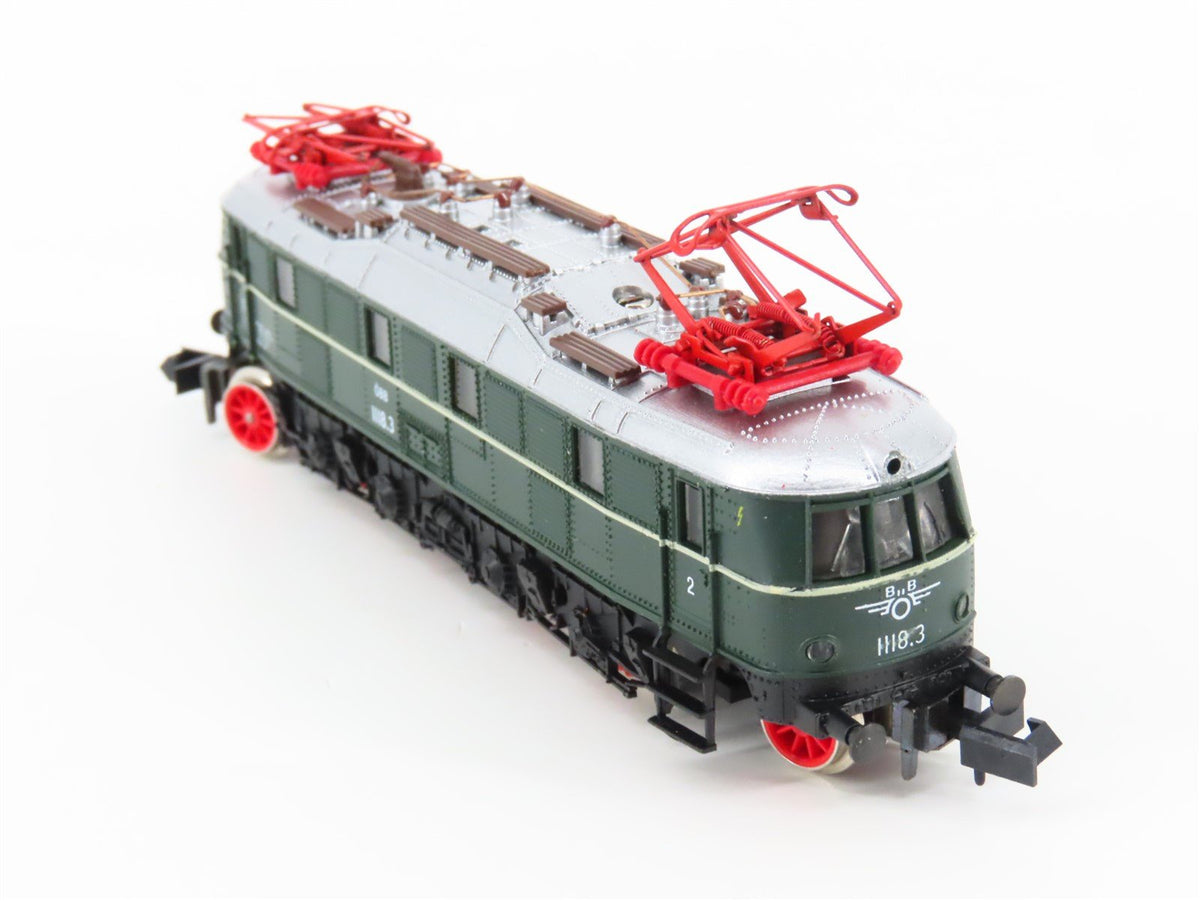 N Scale Arnold 2444 OBB Austrian Federal Electric Loco #1118.3