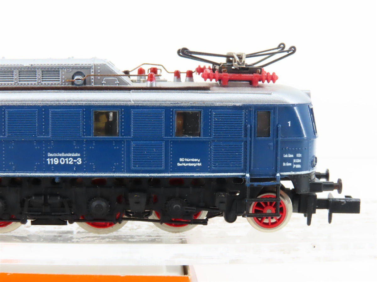 N Scale Arnold 2451 DB Deutsche Bahn Class 119 Electric Loco #012-3