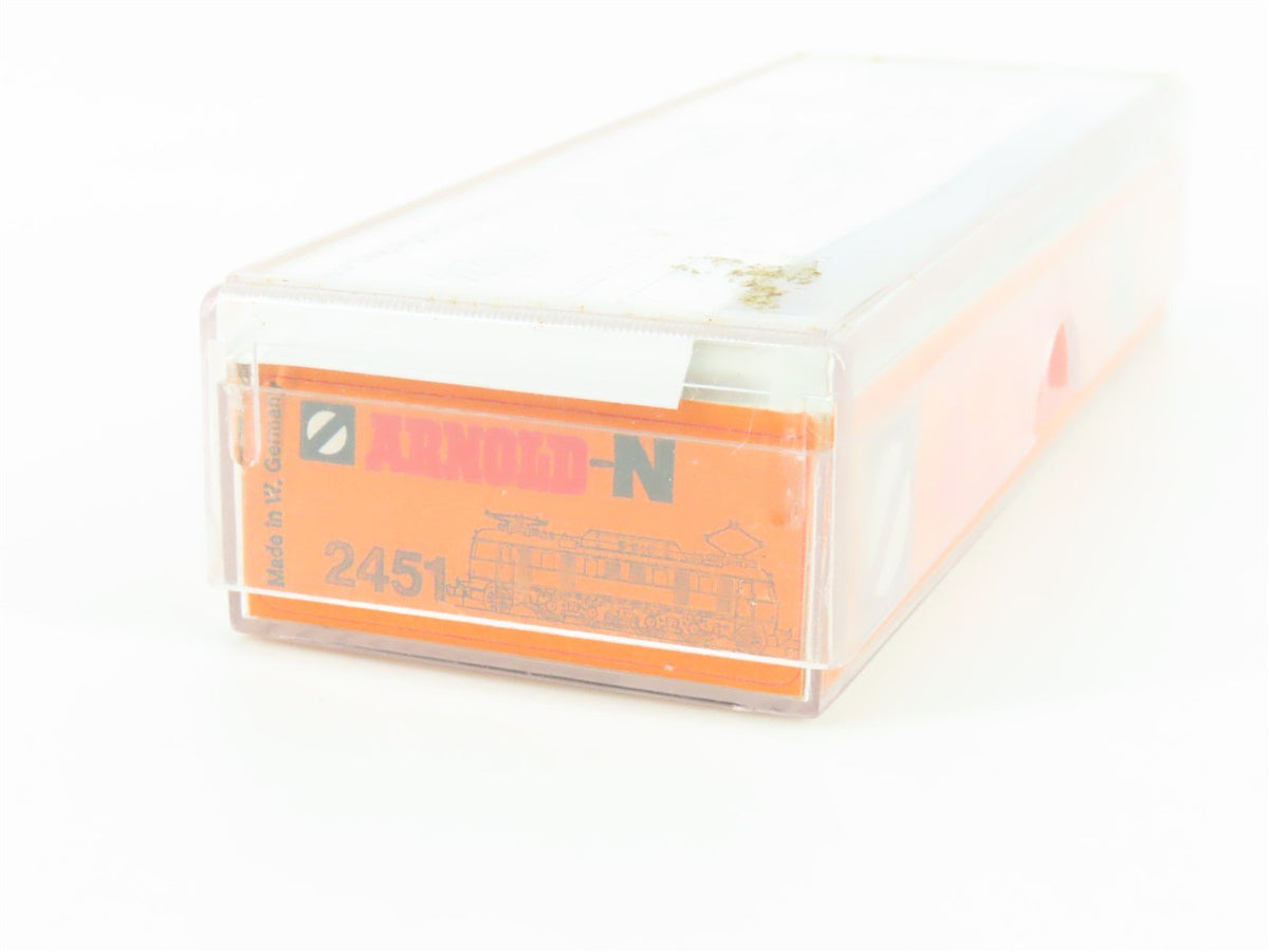 N Scale Arnold 2451 DB Deutsche Bahn Class 119 Electric Loco #012-3