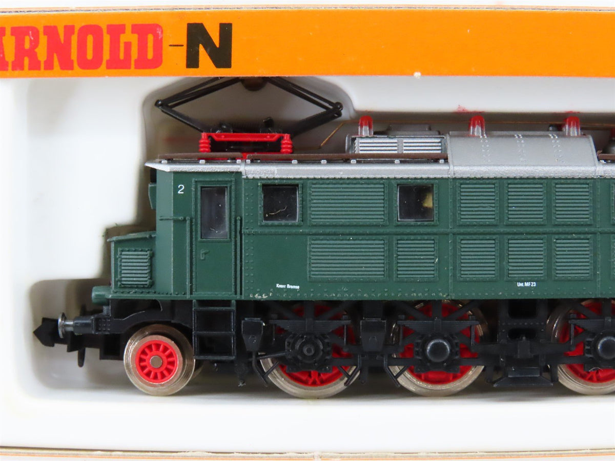 N Scale Arnold 2456 German State Railway Class 117 Electric Locomotive #120-6