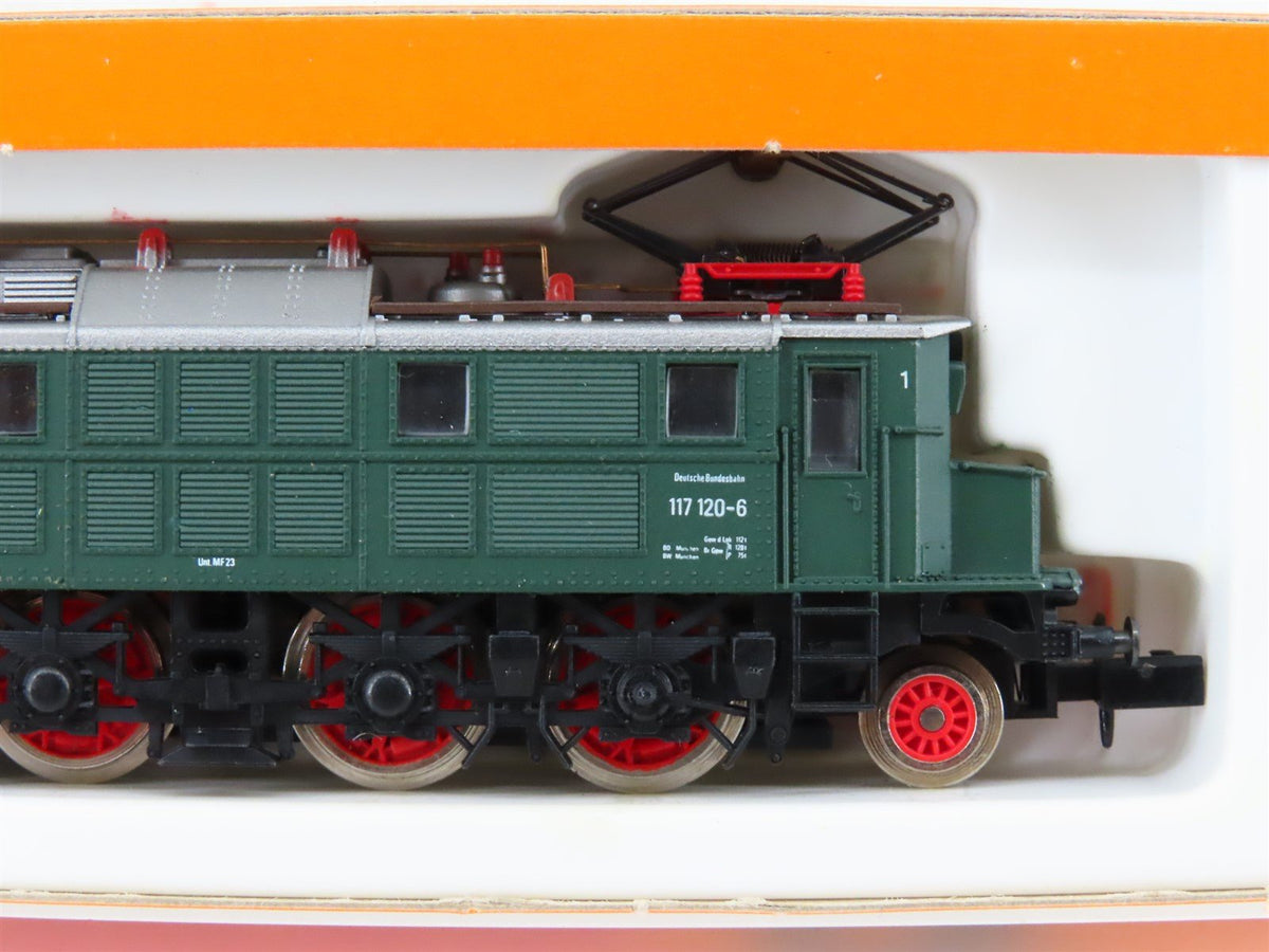 N Scale Arnold 2456 German State Railway Class 117 Electric Locomotive #120-6