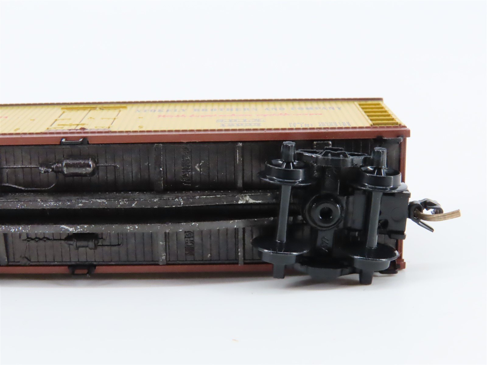 N Scale Micro-Trains MTL 49340 SBIX Stokely Vegetables 40' Wood Reefer #12933