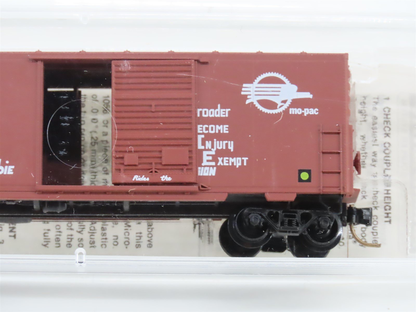 N Scale Micro-Trains MTL 24220 HERB Mo-Pac Herbie 40' Single Door Box Car #1