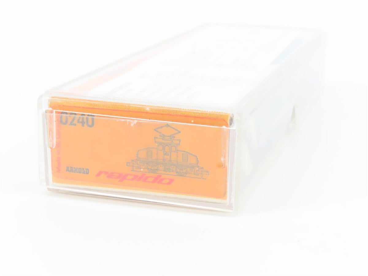 N Scale Arnold 0240 DB Deutsche Bahn Industrial Electric Locomotive #16905