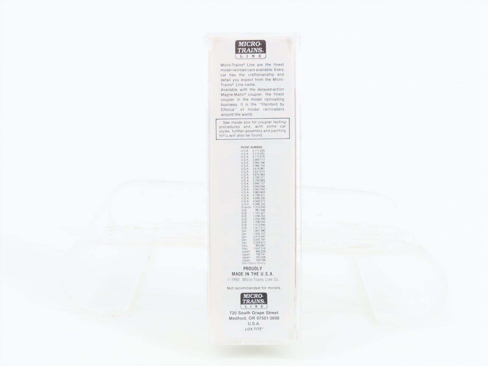 N Scale Micro-Trains MTL 49380 URTC Wescott & Winks 40' Wood Reefer #10700