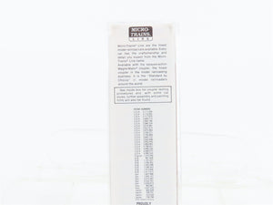 N Scale Micro-Trains MTL 49380 URTC Wescott & Winks 40' Wood Reefer #10700