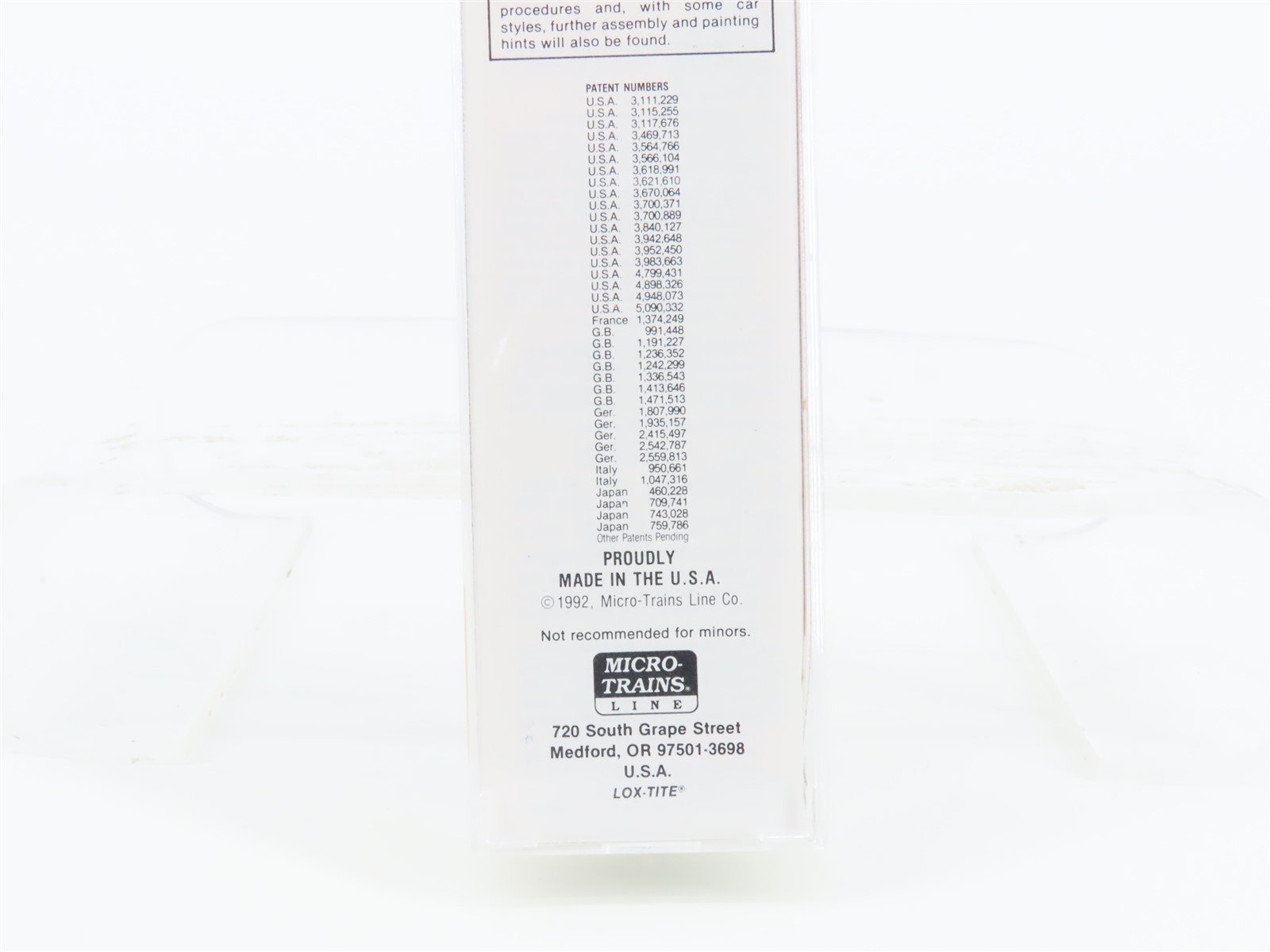 N Scale Micro-Trains MTL 49380 URTC Wescott & Winks 40' Wood Reefer #10700