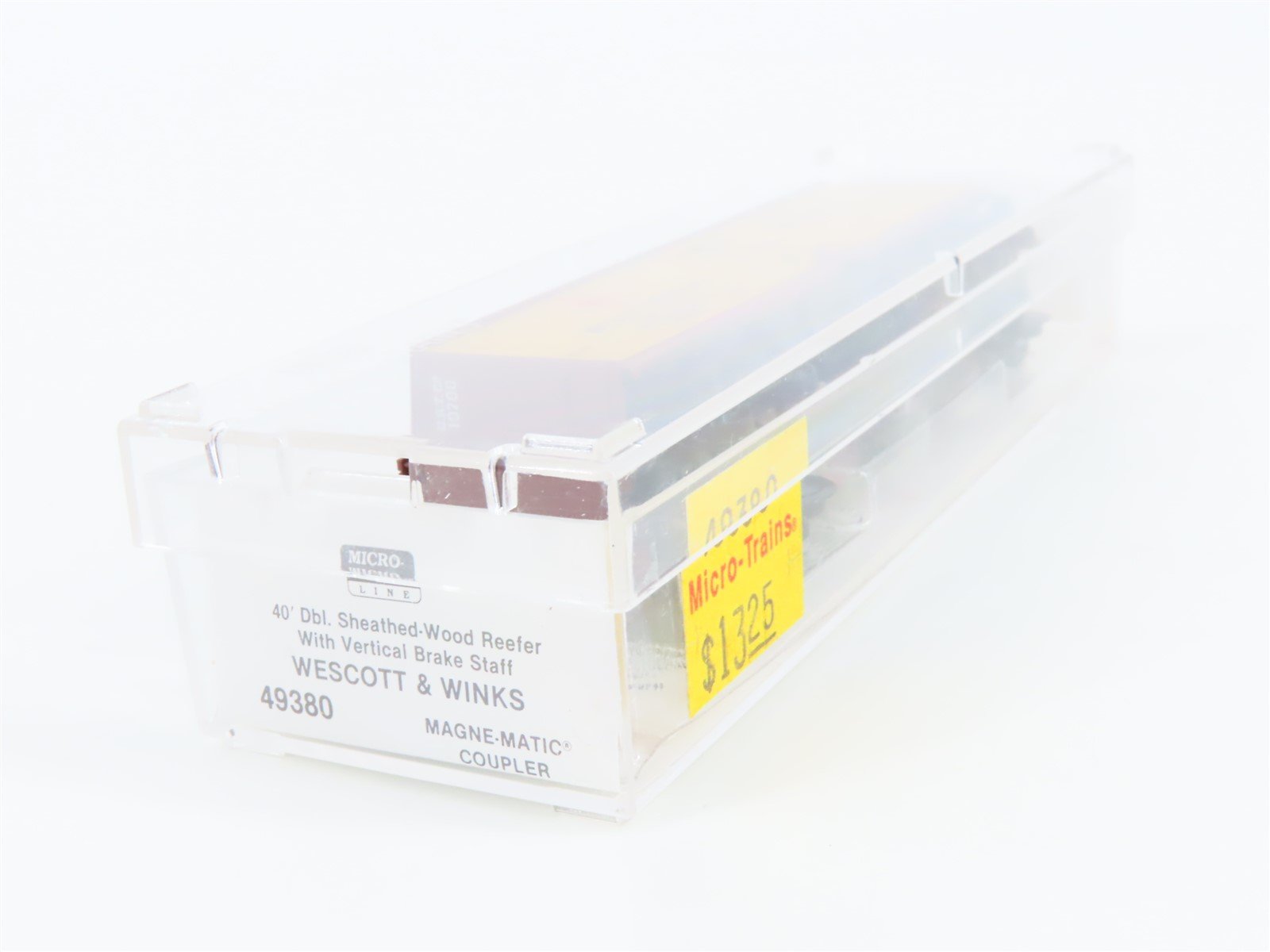 N Scale Micro-Trains MTL 49380 URTC Wescott & Winks 40' Wood Reefer #10700