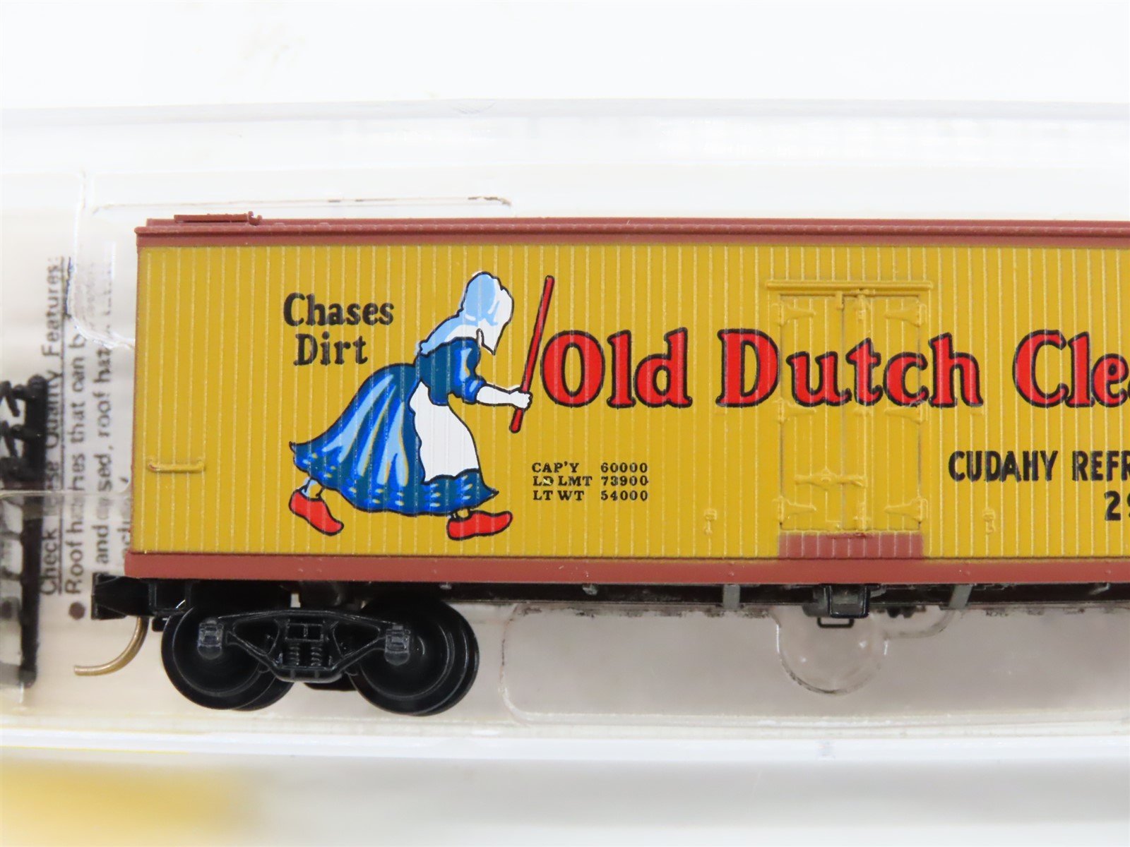 N Scale Micro-Trains MTL 49010 CRLX Cudahy Old Dutch Cleanser 40' Reefer #2962