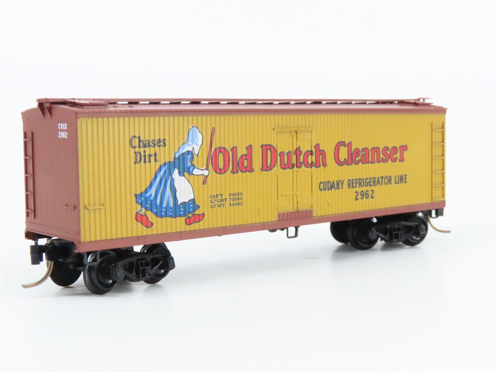 N Scale Micro-Trains MTL 49010 CRLX Cudahy Old Dutch Cleanser 40' Reefer #2962