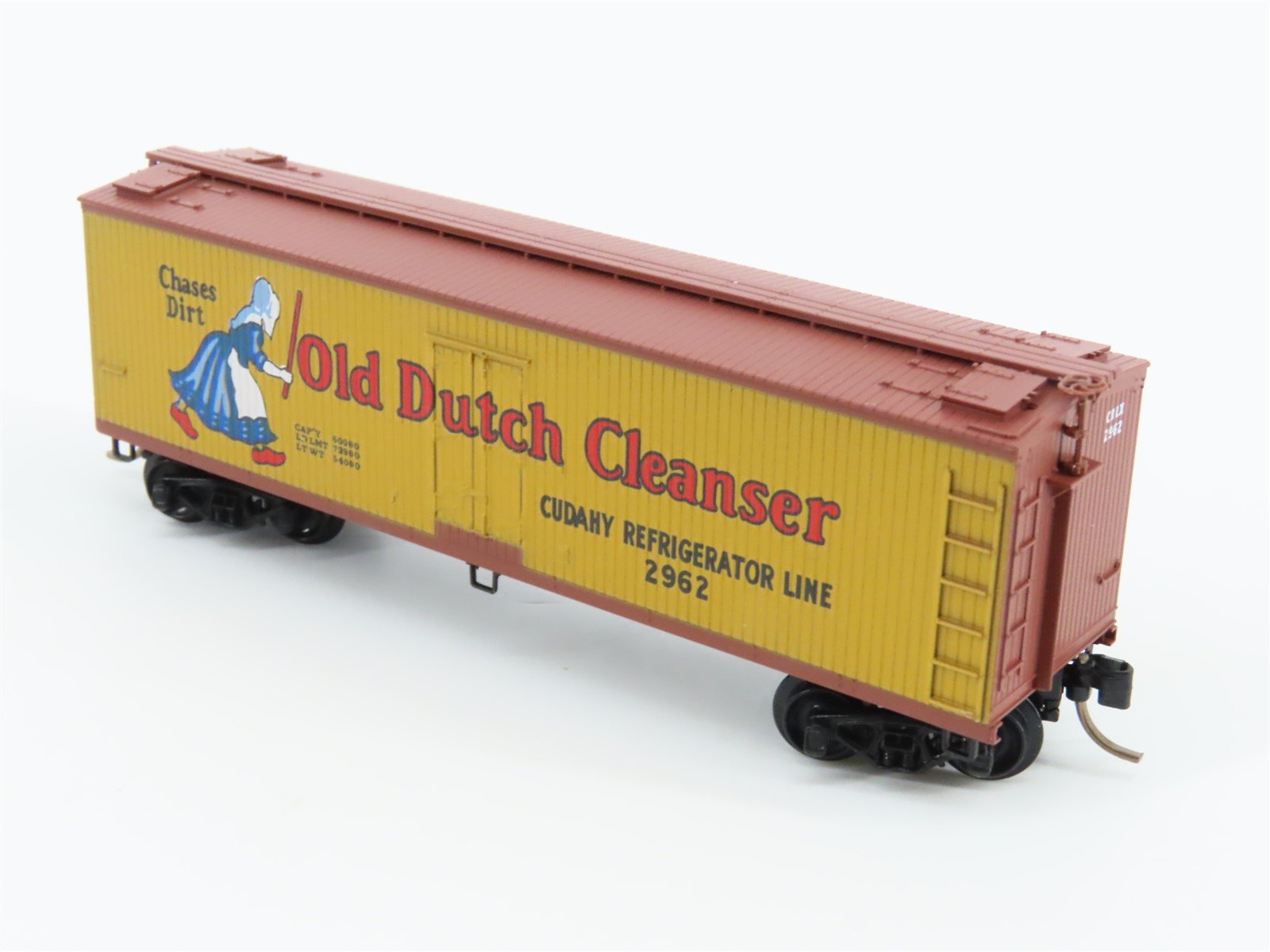 N Scale Micro-Trains MTL 49010 CRLX Cudahy Old Dutch Cleanser 40' Reefer #2962
