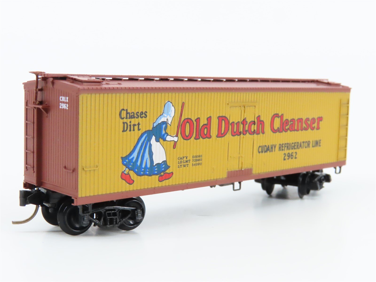 N Scale Micro-Trains MTL 49010 CRLX Cudahy Old Dutch Cleanser 40' Reefer #2962