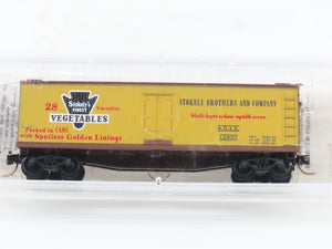 N Scale Micro-Trains MTL 49340 SBIX Stokely Vegetables 40' Wood Reefer #12933
