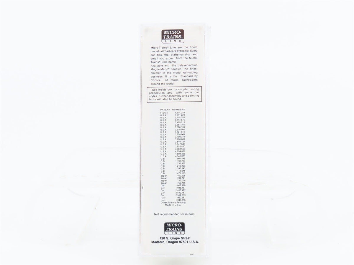 N Scale Micro-Trains MTL 49340 SBIX Stokely Vegetables 40&#39; Wood Reefer #12933