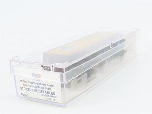 N Scale Micro-Trains MTL 49340 SBIX Stokely Vegetables 40' Wood Reefer #12933