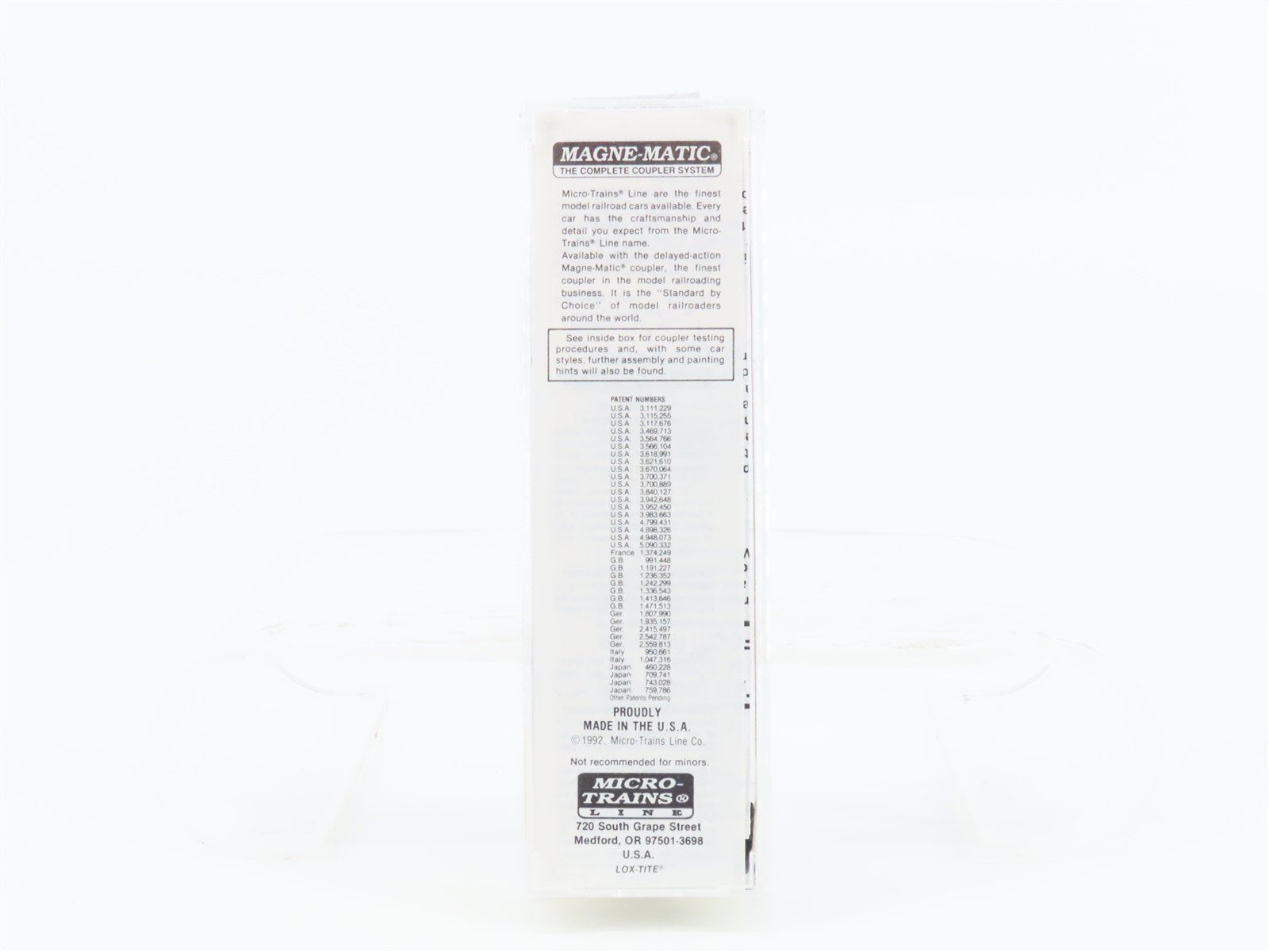 N Scale Micro-Trains MTL 47060 SP UP PFE Pacific Fruit Express 40' Reefer #18958