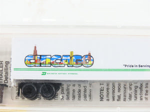 N Micro-Trains MTL 67080 BNZ Burlington Northern Chicago 45' Trailer #237819