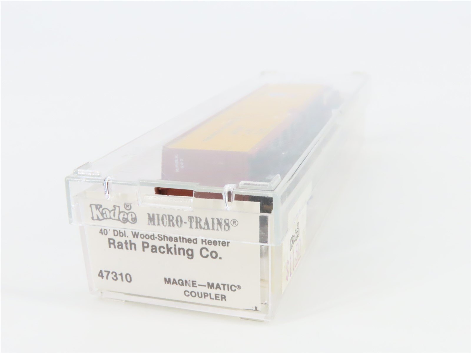 N Scale Kadee Micro-Trains MTL 47310 RPRX Rath Packing 40' Wood Reefer #507