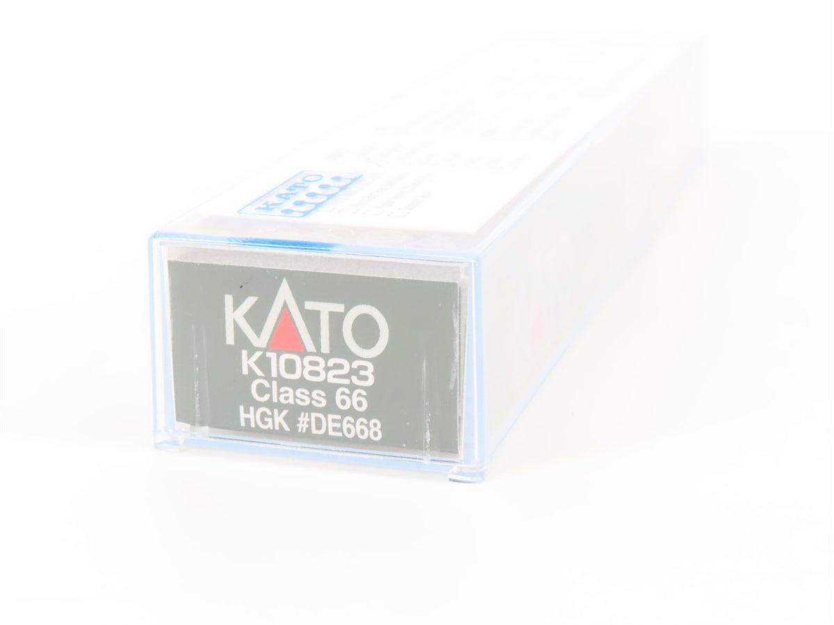 N Scale KATO K10823 HGK Railway Class 66 Diesel Locomotive #DE668