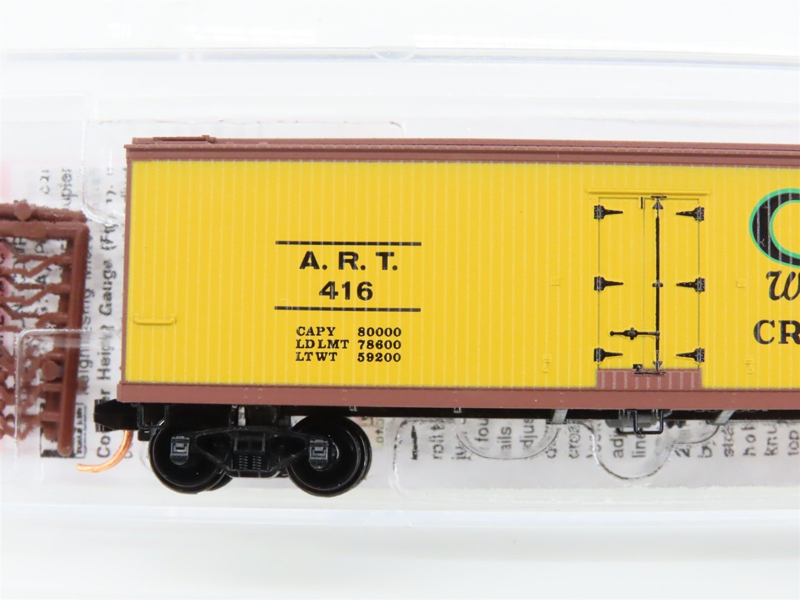 N Scale Micro-Trains MTL 04900230 ART Crazy Water Crystals 40' Wood Reefer #416