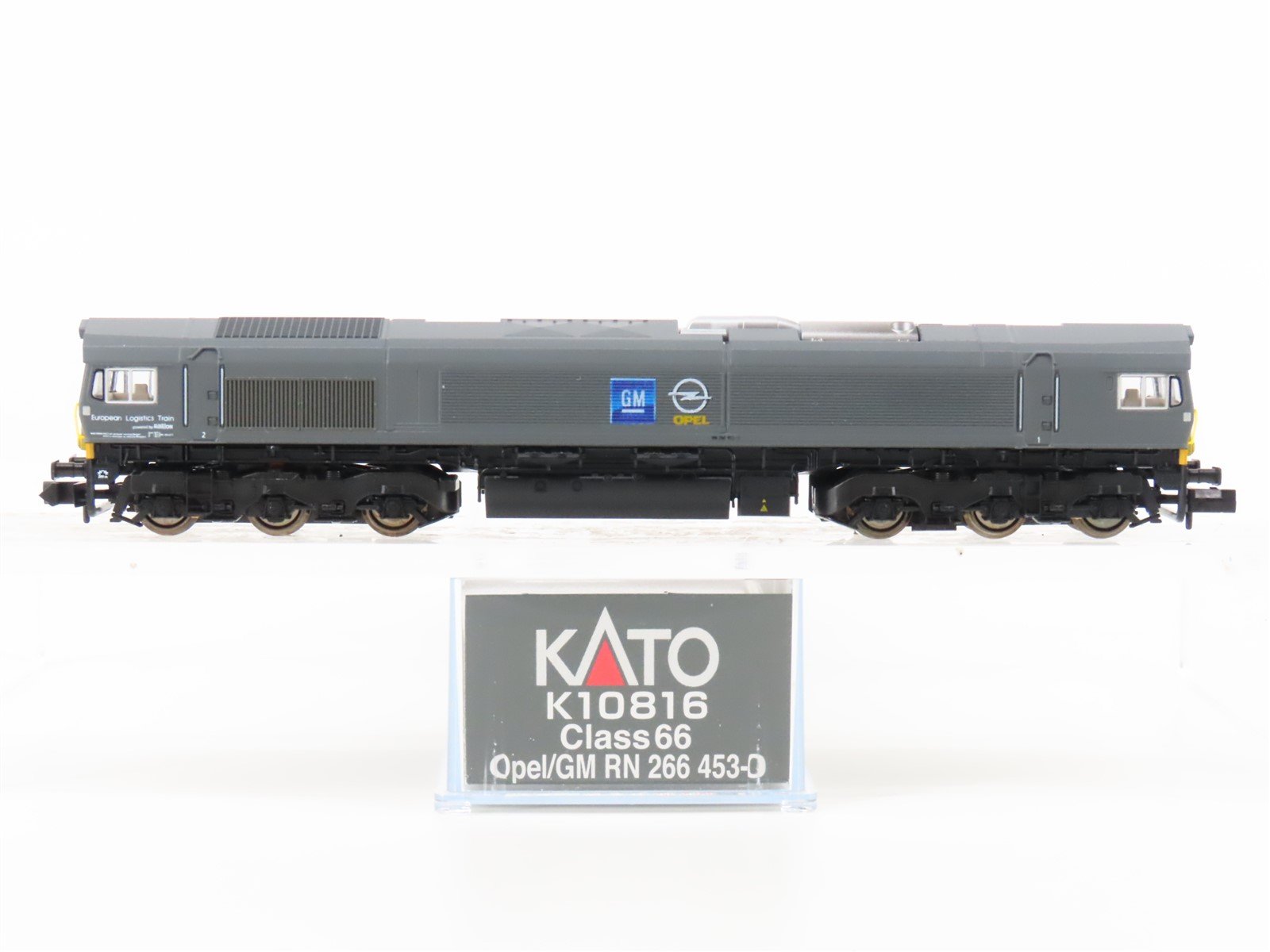 N Scale KATO K10816 Opel/GM RN Class 66 Diesel Locomotive #266453C